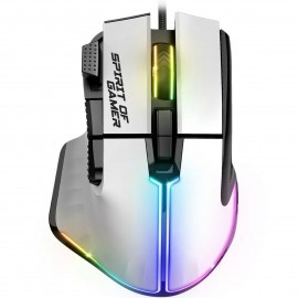 Tunisie Souris Gamer SPIRIT OF GAMER PRO-M5 Filaire  - WHITE