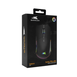 Tunisie Souris Gamer Baracuda BGM-011 NAUTILUS  - NOIR