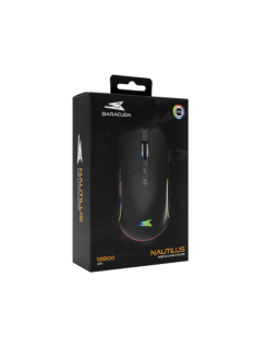 Tunisie Souris Gamer Baracuda BGM-011 NAUTILUS  - NOIR