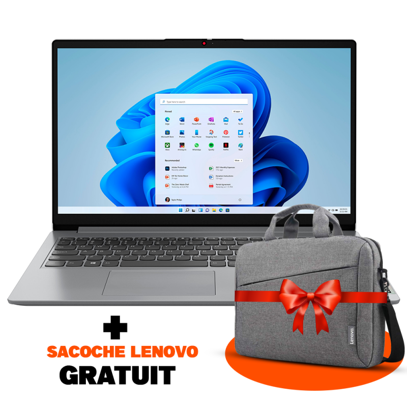 laptop LENOVO IDEAPAD 3 15IAU7 | i3-1215U | 8GO | 256GO SSD tunisie