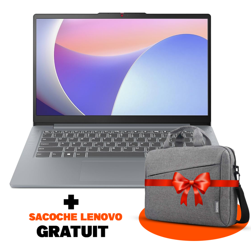 Commandez votre pc portable LENOVO IDEAPAD SLIM 3 15IRU8 | I3-1305U | 8GO | 256GO SSD TUNISIE