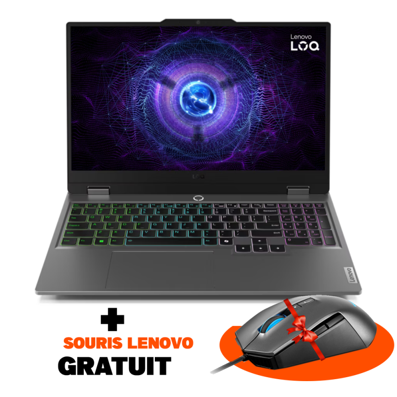 PC PORTABLE  LENOVO LOQ 15IRX9 | I7-13650HX |16 Go | 512Go SSD tunisie
