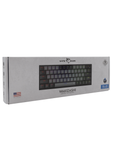 Tunisie Clavier Gamer WHITE SHARK WAKIZASHI GREY-BLACK - BLUE SWITCH - QWERTY