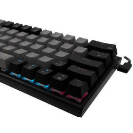 Tunisie Clavier Gamer WHITE SHARK WAKIZASHI GREY-BLACK - BLUE SWITCH - QWERTY