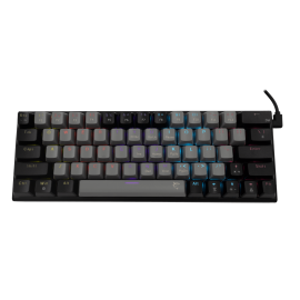 Tunisie Clavier Gamer WHITE SHARK WAKIZASHI GREY-BLACK - BLUE SWITCH - QWERTY