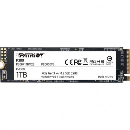 Tunisie |Skymil|Patriot Memory|Disque dur / SSD / Nvme|PATRIOT P300 M.2 2280 PCIe- 1 TO