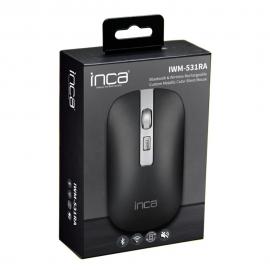 Tunisie |Skymil|INCA|Périphériques Pro|SOURIS SANS FIL +BLUETOOTH RECHARGABLE INCA IWM-531RA