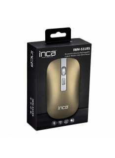 Tunisie |Skymil|INCA|Périphériques Pro|SOURIS SANS FIL+BLUETOOTH RECHARGABLE  INCA IWM-531RS