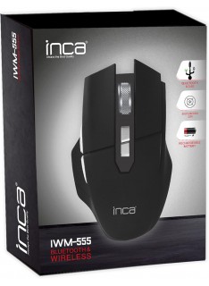 Tunisie |Skymil|INCA|Périphériques Pro|SOURIS SANS FIL+BLUETOOTH RECHARGABLE  INCA IWM-555