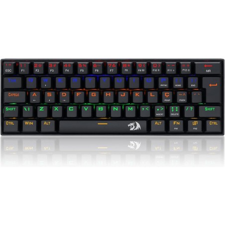 REDRAGON LAKSHMI K606R RAINBOW - BLACK - 4