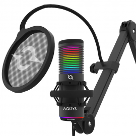 AQIRYS MICROPHONE USB GALILEO - BLACK - 3