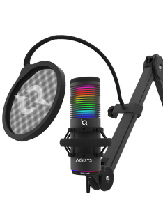 AQIRYS MICROPHONE USB GALILEO - BLACK - 3