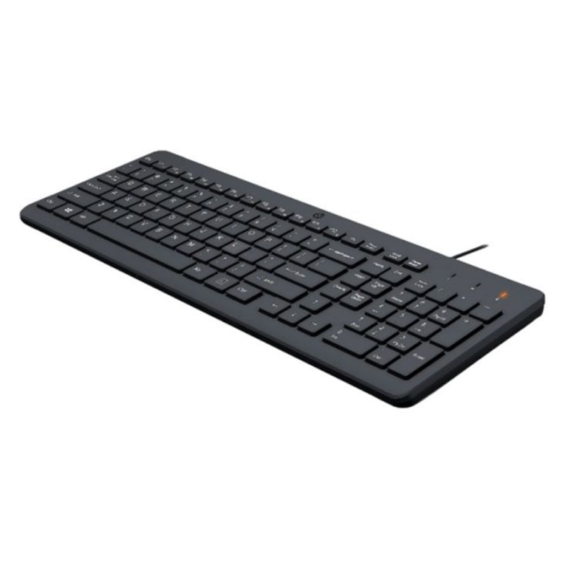 Clavier Filaire HP 150 Azerty - Noir - 1