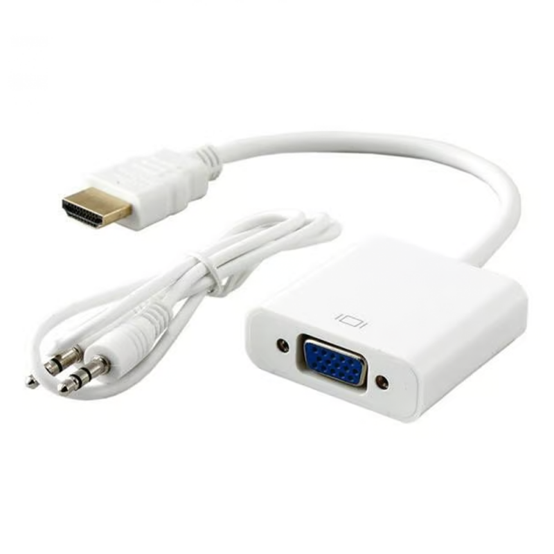 ADAPTATEUR SBOX HDMI M vers VGA F+ Audio - 1