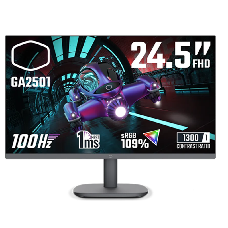 Tunisie |Skymil|Coolermaster|Ecrans Gamer|COOLER MASTER GA2501 24.5" FULL HD IPS / 100 HZ