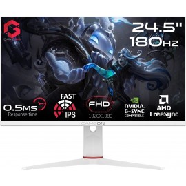 Tunisie |Skymil|GAMEON|Ecrans Gamer|GAMEON 24.5" IPS 180 Hz ARTIC PRO SERIES GOA24FHD180IPS -WHITE