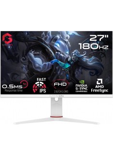 Tunisie |Skymil|GAMEON|Ecrans Gamer|GAMEON 27" IPS  180 Hz ARTIC PRO SERIES GOA27FHD180IPS - WHITE