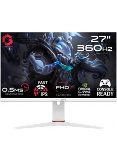 Tunisie |Skymil|GAMEON|Ecrans Gamer|GAMEON 27" IPS | 360 Hz ARTIC PRO SERIES GOA27FHD360IPS - WHITE