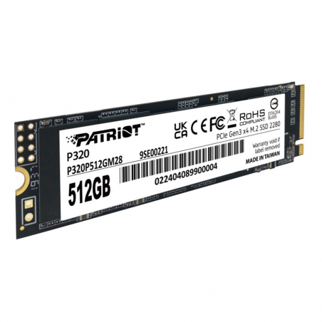 PATRIOT P320 512GB M.2 NVMe - 1