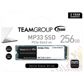 Tunisie Skymil|Disque dur / SSD / Nvme|TEAM GROUP|SSD TEAM GROUP MP33 256Gb NVMe|74,000 TND