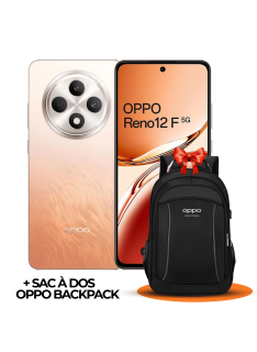 Tunisie Skymil|Smartphone|OPPO|Smartphone OPPO Reno12 F 5G 12Go 256Go - ORANGE + Sac à Dos Backpack Offert|1 429,000 TND