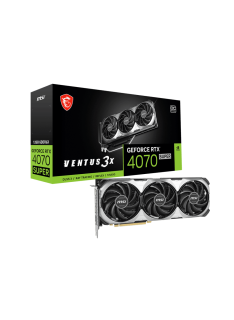 Tunisie Skymil|Carte Graphique|MSI|MSI GeForce RTX 4070 SUPER 12G VENTUS 3X OC|2 439,000 TND