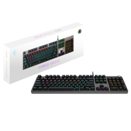 Tunisie Skymil|Clavier Gamer|MSI|MSI FORGE GK310 AZERTY - RED SWITCHES|119,000 TND