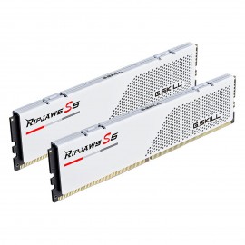 Tunisie Skymil|Barrette mémoire|G.skill|G.SKILL RIPJAWS S5 48 GB (2 x 24 GB) DDR5 5200 MHz - WHITE|469,000 TND