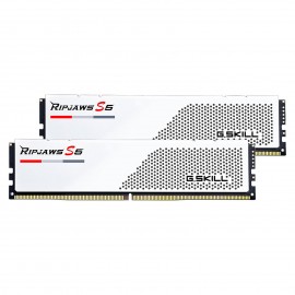 Tunisie Skymil|Barrette mémoire|G.skill|G.SKILL RIPJAWS S5 48 GB (2 x 24 GB) DDR5 5200 MHz - WHITE|469,000 TND