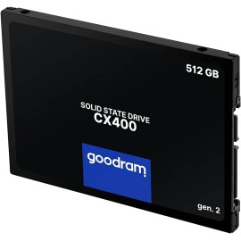 Tunisie Skymil|Disque dur / SSD / Nvme|GoodRam|GOODRAM SSD CX400 GEN2 512GB SATAIII 2.5 RETAIL|106,000 TND