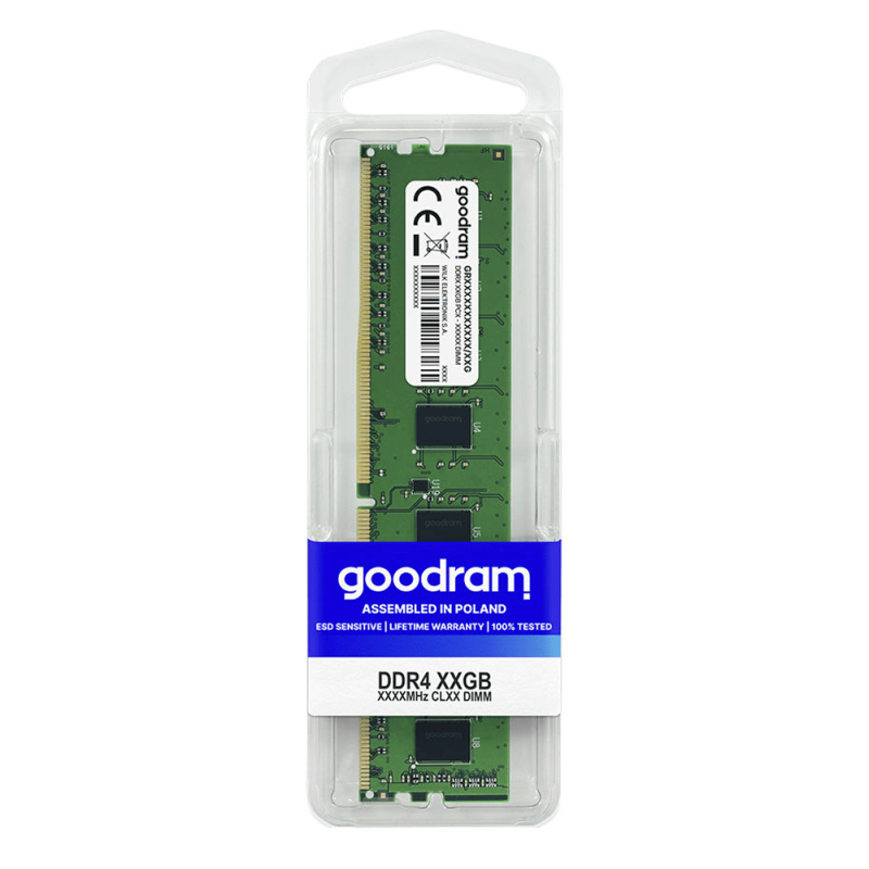 Tunisie Skymil|Barrette mémoire|GoodRam|GOODRAM MEMOIRE DDR5 16G 4800MHZ CL40|140,000 TND