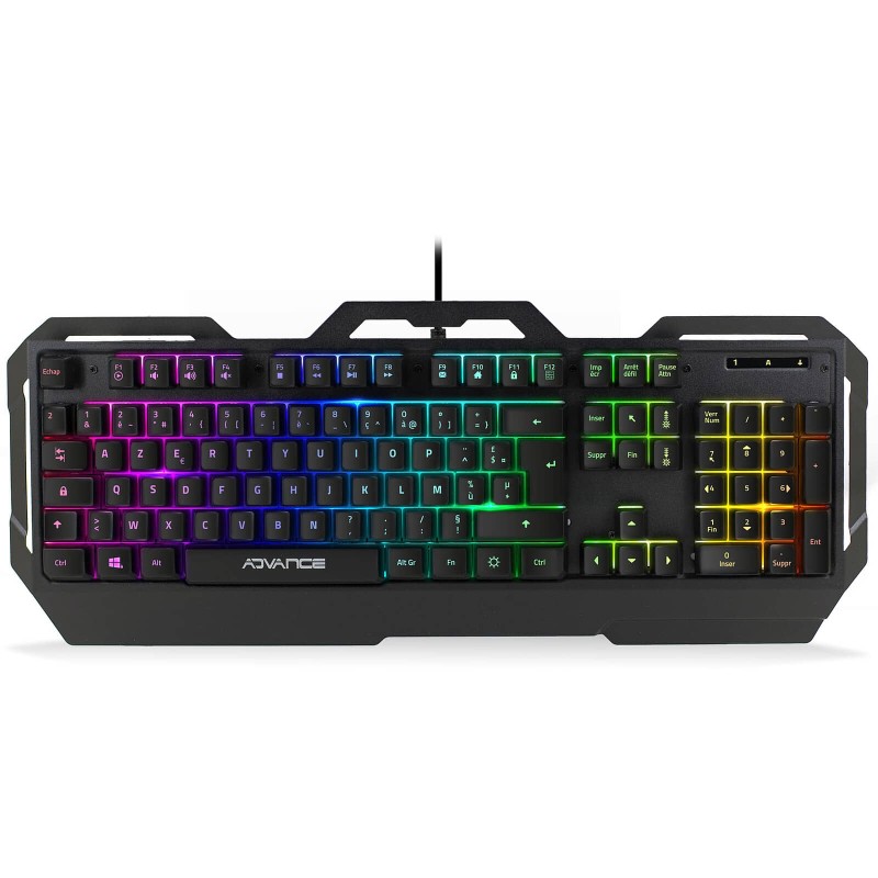 Tunisie Skymil|Clavier Gamer|Advance |PACK CLAVIER SOG R-TYPE CLA+SOURIS SANS FIL RGB BLANC RECHARGEABLE|94,000 TND