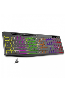 Tunisie Skymil|Clavier Gamer|Advance |ADVANCE R-TYPE SANS FIL RGB RECHARGEABLE NOIR|64,000 TND