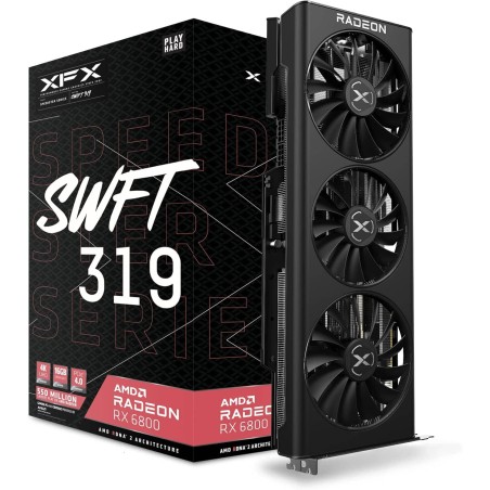 Tunisie Skymil|Carte Graphique|XFX|XFX Speedster SWFT 319 Radeon RX 6800 XT 16Gb|1 649,000 TND