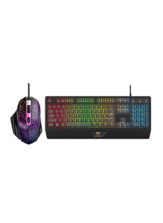 Tunisie Skymil|Ensemble|STAR WAVE|Ensemble Clavier et Souris Gamer Filaire STAR WAVE GCM1088 RGB - Noir|38,500 TND