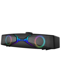 Tunisie Skymil|Haut parleur|STAR WAVE|STAR WAVE Filaire N-132 RGB - Noir|46,500 TND