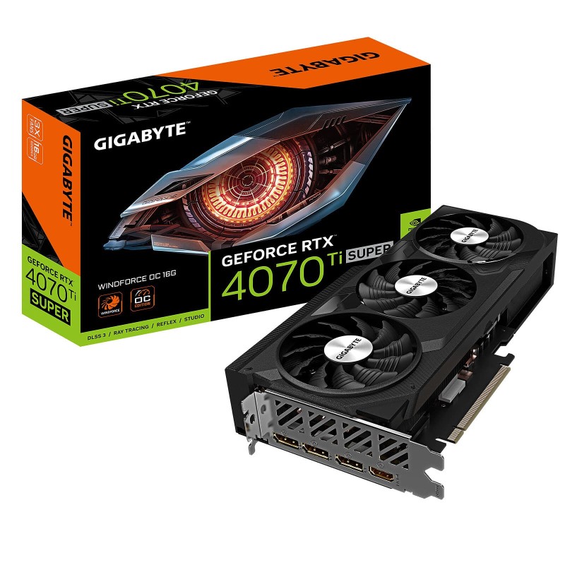 Tunisie Skymil|Carte Graphique|Gigabyte|GeForce RTX 4070 SUPER WINDFORCE OC 12G|2 469,000 TND