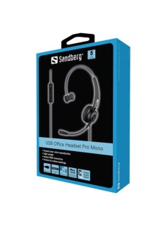 SANDBERG Filaire PRO MONO 126-14 USB - Noir