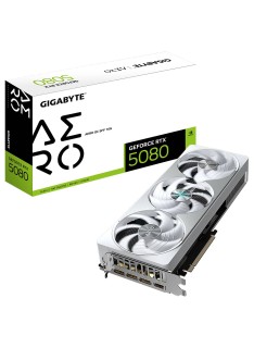 Tunisie Skymil|Carte Graphique|Gigabyte|GIGABYTE GEFORCE RTX 5080 AERO OC SFF 16G|0,000 TND