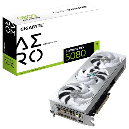 Tunisie Skymil|Carte Graphique|Gigabyte|GIGABYTE GEFORCE RTX 5080 AERO OC SFF 16G|0,000 TND