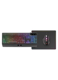 MARS GAMING MCP-124 AZERTY - BLACK