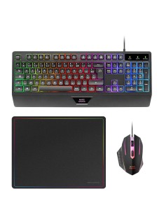 MARS GAMING MCP-124 AZERTY - BLACK