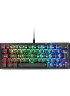 MARS GAMING MKMINIPRO YELLOW Switch | AZERTY - BLACK