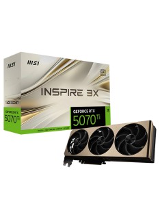 Tunisie Carte Graphique MSI GeForce RTX 5070 Ti 16G INSPIRE 3X OC PLUS