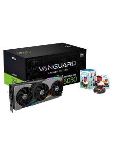 Tunisie Carte Graphique MSI GeForce RTX 5080 16G VANGUARD SOC LAUNCH EDITION