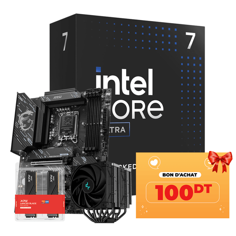 LEVEL UP i5-12400F - Bon d'achat 50Dt Offert