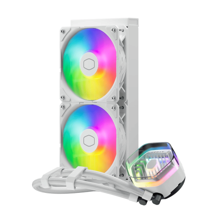 Cooler Master MasterLiquid 240 Atmos - WHITE