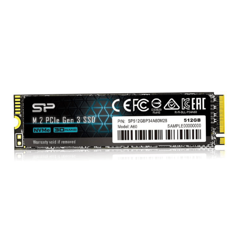 SILICON POWER P34A60 512Go SSD NVME M.2