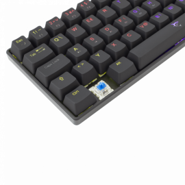 Tunisie Clavier Gamer White Shark SHINOBI GK-2022 Blue Switchs - BLACK