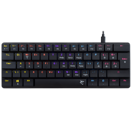 Tunisie Clavier Gamer WHITE SHARK NAGAMAKI RED SWITCH - BLACK / QWERTY